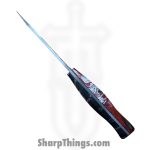 Red Monkey CK - RMCKBS2602 - Enterprise - Fixed Blade Knife - 1095 HC Acid Wash Wharncliffe - Epoxy - Multi - Image 5