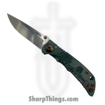 Spartan Blades - SF10 Custom Kraken - Harsey Custom - Folding Knife - CPM Magnacut Stonewash Drop Point - Titanium - Kraken