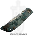 Spartan Blades - SF10 Custom Kraken - Harsey Custom - Folding Knife - CPM Magnacut Stonewash Drop Point - Titanium - Kraken - Image 3