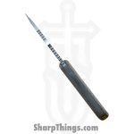 TacKnives - TACKBS2602 - Mini Marlin - Fixed Blade Knife - 14C28N Coated Modified Tanto - Micarta - Brown - Image 3