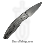 TRM - DLR-ATM-TI-FRAG - Atom - Folding Knife - CPM MagnaCut Stonewash Drop Point - Titanium - Silver - Image 2