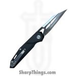 WithArmour - WA-081BKS - Hawk Eye - Folding Knife - D2 Two Tone Wharncliffe  - G10 - Black - Image 2