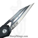 WithArmour - WA-081BKS - Hawk Eye - Folding Knife - D2 Two Tone Wharncliffe  - G10 - Black - Image 4