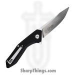 WithArmour - WA-082BKG - Gent - Folding Knife - D2 Satin Drop Point - G10 - Black - Image 2