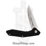 WithArmour - WA-082BKG - Gent - Folding Knife - D2 Satin Drop Point - G10 - Black - Image 3
