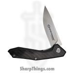 WithArmour - WA-082CFG - Gent - Folding Knife - D2 Satin Drop Point - G10 CF - Black - Image 3