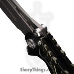WithArmour - WA-102BG - Alien - Folding Knife - D2 Coated Reverse Tanto - Aluminum G10 - Black - Image 5