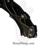 WithArmour - WA-102BG - Alien - Folding Knife - D2 Coated Reverse Tanto - Aluminum G10 - Black - Image 6