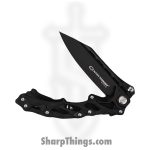 WithArmour - WA-102BK - Alien - Folding Knife - D2 Coated Reverse Tanto - 420J2 G10 - Black - Image 3
