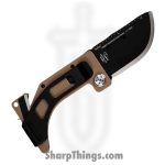 WithArmour - WA-2418-TN - UltraThin DAV™ Lock Card - Folding Knife - 14C25N Coated Drop Point - G10 - Tan Red - Image 2