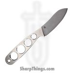 WithArmour - WA079-65 - NakedMuk - Fixed Blade Knife - AUS-8 Two Tone Nessmuk - AUS-8 - Silver - Image 2