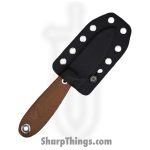 WithArmour - WA079-70MTDM - NessMuk2 - Fixed Blade Knife - Damascus Damascus Nessmuk - Micarta - Tan - Image 3