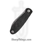 WithArmour - WA079F-40CFDM - FoldMuk2F - Folding Knife - Damascus Damascus Nessmuk - Shredded CF - Black - Image 3