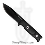 WithArmour - WA099S-BK - StormS - Fixed Blade Knife - WASTEEL Coated Spear Point - SCFG10 - Black Red