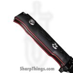 WithArmour - WA099S-BK - StormS - Fixed Blade Knife - WASTEEL Coated Spear Point - SCFG10 - Black Red - Image 4