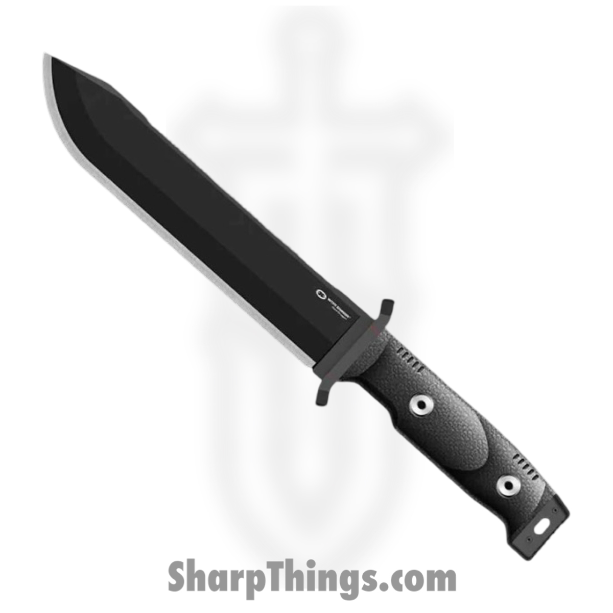 WA099X-BK_1.jpg WithArmour - WA099X-BK - StormX - Fixed Blade Knife - WASTEEL Coated Clip Point - SCFG10 - Black Red - Image 1