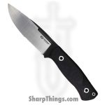 WithArmour - WA2301-110BK - Mercenary - Fixed Blade Knife - 12C27 Two Tone Drop Point P/S - Micarta G10 - Black Red
