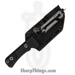 WithArmour - WA2404-BK - Cajo II - Fixed Blade Knife - VG-10 Two Tone Drop Point - SCFG10 - Black Red - Image 3