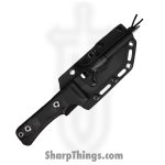 WithArmour - WA2404-BK - Cajo II - Fixed Blade Knife - VG-10 Two Tone Drop Point - SCFG10 - Black Red - Image 4