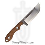WithArmour - WA2410-TN - BackUp - Fixed Blade Knife - WASTEEL Two Tone Drop Point - Micarta G10 - Tan Red - Image 2