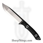 WithArmour - WA2411-BK - GrayMen - Fixed Blade Knife - WASTEEL Two Tone Clip Point - SCFG10 - Black Red