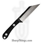 WithArmour - WA2412-BK - VikingNeck - Fixed Blade Knife - WASTEEL Two Tone Reverse Tanto - SCFG10 - Black Red - Image 2