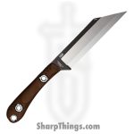 WithArmour - WA2412-TN - VikingNeck - Fixed Blade Knife - WASTEEL Two Tone Reverse Tanto - Micarta G10 - Tan Red - Image 2