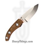 WithArmour - WA2413-TN - NotDone - Fixed Blade Knife - VG-10 Stonewash Drop Point - Micarta G10 - Tan Red - Image 2