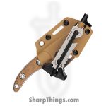 WithArmour - WA2413-TN - NotDone - Fixed Blade Knife - VG-10 Stonewash Drop Point - Micarta G10 - Tan Red - Image 5
