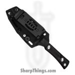 WithArmour - WA2414-BK - KenDaol - Fixed Blade Knife - WASTEEL Two Tone Clip Point - SCFG10 - Black Red - Image 4