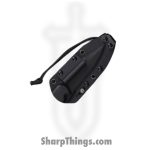 WithArmour - WA2416-BK - Fury Spike - Fixed Blade Knife - WASTEEL Two Tone Spear Point - SCFG10 - Black Red - Image 5