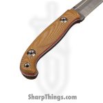WithArmour - WA2416-TN - Fury Spike - Fixed Blade Knife - WASTEEL Two Tone Spear Point - Micarta G10 - Tan Red - Image 4