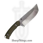 WithArmour - WA2425-GN - Cherub - Fixed Blade Knife - 12C27N Two Tone  - G10 - Green Red - Image 2