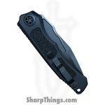 Heretic Knives - H000-6A-T - Wraith Tactical - Automatic Knife - CPM S35VN Coated Clip Point - Aluminum CF Bolster - Black - Image 4