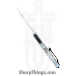 Microtech - 11214-1SAD - Ultratech Gen IV Sand Trooper - OTF Auto - M390MK Apocalyptic Drop Point - Aluminum - White - Image 3