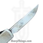 Microtech - 11214-1SAD - Ultratech Gen IV Sand Trooper - OTF Auto - M390MK Apocalyptic Drop Point - Aluminum - White - Image 4