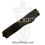 Microtech - 11224-1WK - Ultratech - OTF Auto - M390MK Coated Dagger - Aluminum - Wookie - Image 3