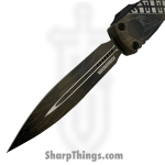 Microtech - 11224-1WK - Ultratech - OTF Auto - M390MK Coated Dagger - Aluminum - Wookie - Image 5