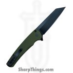 ProTech - 5403-Green - Malibu - Folding Knife - CPM MagnaCut DLC Reverse Tanto - Aluminum - Green - Image 2