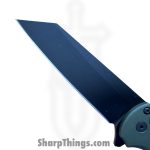 ProTech - 5403-Green - Malibu - Folding Knife - CPM MagnaCut DLC Reverse Tanto - Aluminum - Green - Image 7