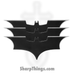 VOC - AB102BK - 8in Dark Knight Thowing set - Fixed Blade Knife - Stainless - Black - Image 2