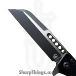 Heretic Knives - H213-10A-T - Jinn Manual - Folding Knife - CPM MagnaCut Two Tone Wharncliffe - Aluminum - Black - Image 5