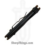 Heretic Knives - H213-10A-T - Jinn Manual - Folding Knife - CPM MagnaCut Two Tone Wharncliffe - Aluminum - Black - Image 8