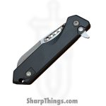 Heretic Knives - H213-5A - Jinn Manual - Folding Knife - CPM MagnaCut Battleworn Wharncliffe - Aluminum - Black - Image 7