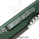 Heretic Knives - H213-7A-GRN - Jinn Manual - Folding Knife - CPM MagnaCut Bronzed Wharncliffe - Aluminum - OD Green - Image 8