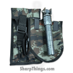 VOC - HWT105 - Multi Shovel - Fixed Blade Knife - Spade - Metal - Black - Image 5