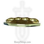 VOC - M083GD - John's Holy Brass Knuckles - Brass - Gold - Image 2