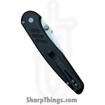 ProTech - PN1101 - Peace Neighbor Designed Avalon Thumb Stud - Folding Knife - CPM MagnaCut Stonewash Drop Point - Aluminum - Black - Image 3