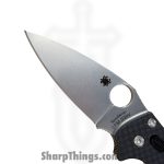 Spyderco - SC101GP2 - Manix 2 Ball Bearing Lock - Folding Knife - S30V Stonewash Drop Pont - G10 - Black - Image 5