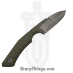 Lex Rex - SQ2076349 - Midsize Jacobite - Fixed Blade Knife - 80crv2 Blasted Spear Point - Micarta - OD Green - Image 2